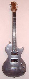 Degay Guitars- early metal front electric guitar