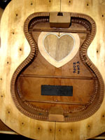 Degay Guitars: ukulele in mould
