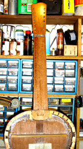 1959 Zemaitis 12-string rennovation - neck and body
