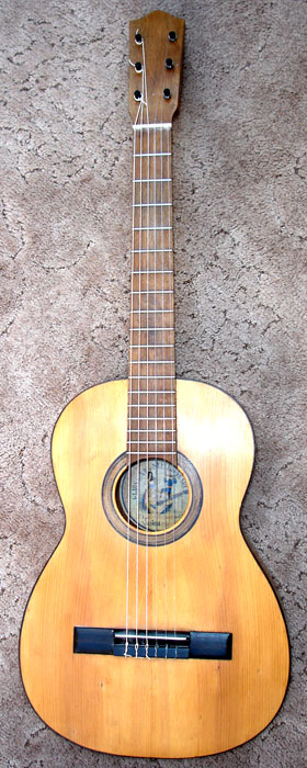 Tatay guitar post-renovation by Degay Guitars